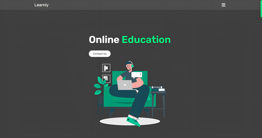 Learnly - Online Educational Website